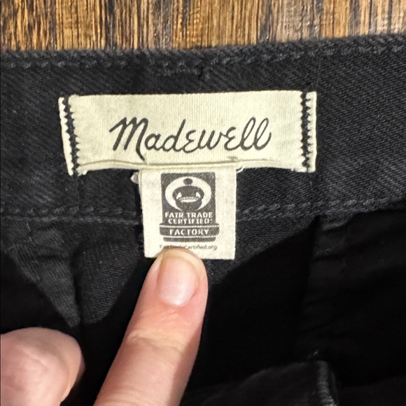 Madewell- Superwide-leg Jean in Black Size 28 - Picture 2 of 11